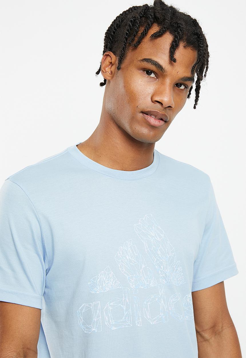 adidas Performance - M myst fill t - light blue