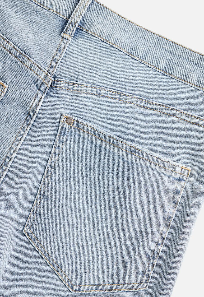 H&M - Curvy fit ultra high ankle jeggings - blue