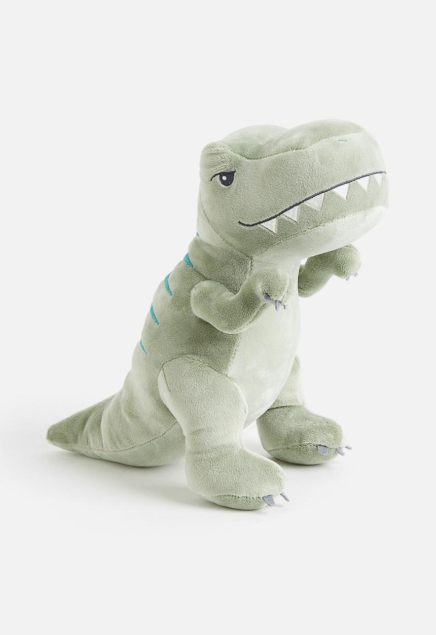 H&M - Dinosaur soft toy - green tyrannosaurus rex 