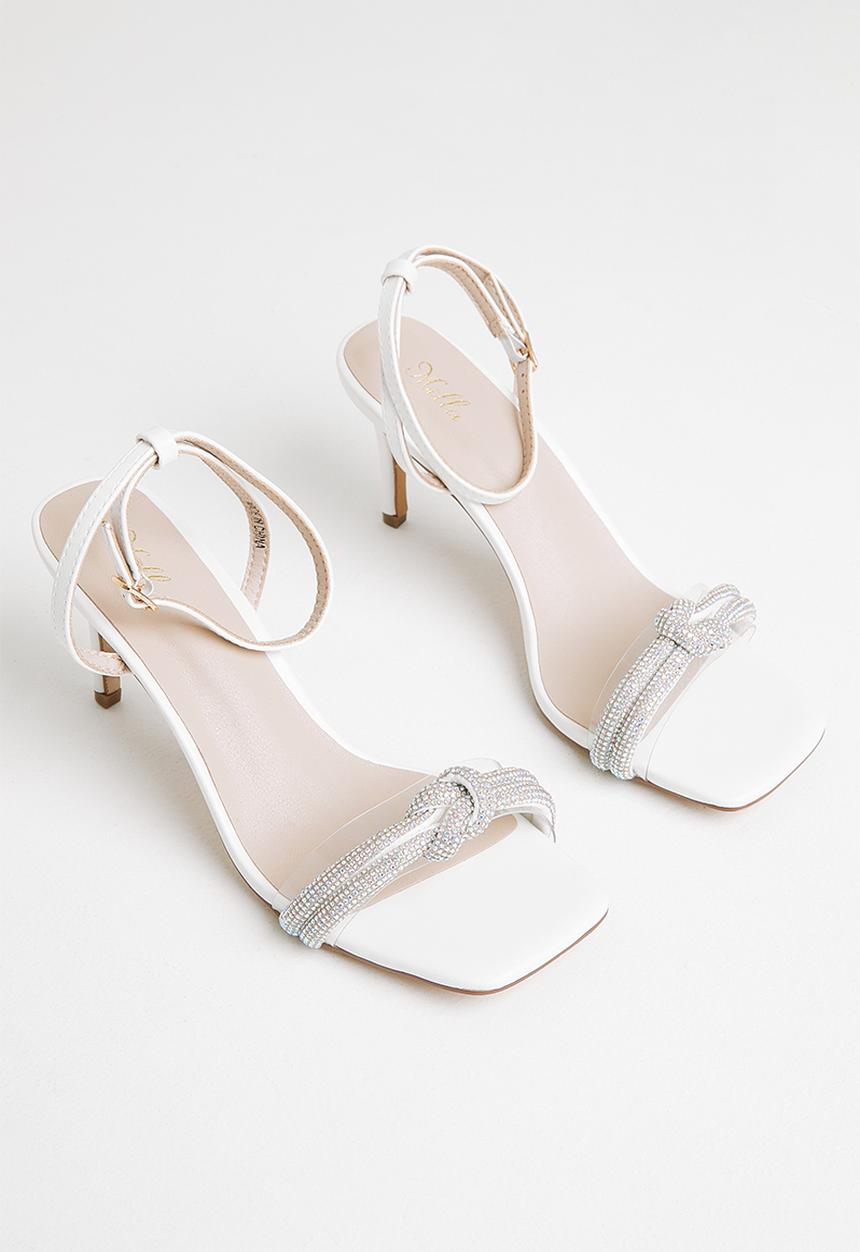 MILLA - Melina stiletto - white