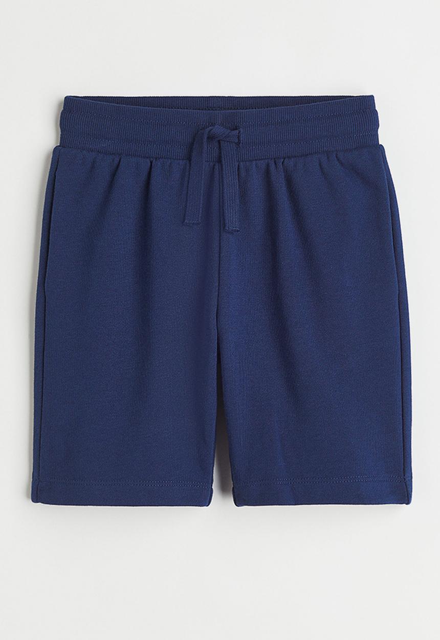 H&M - Sweatshorts - navy blue