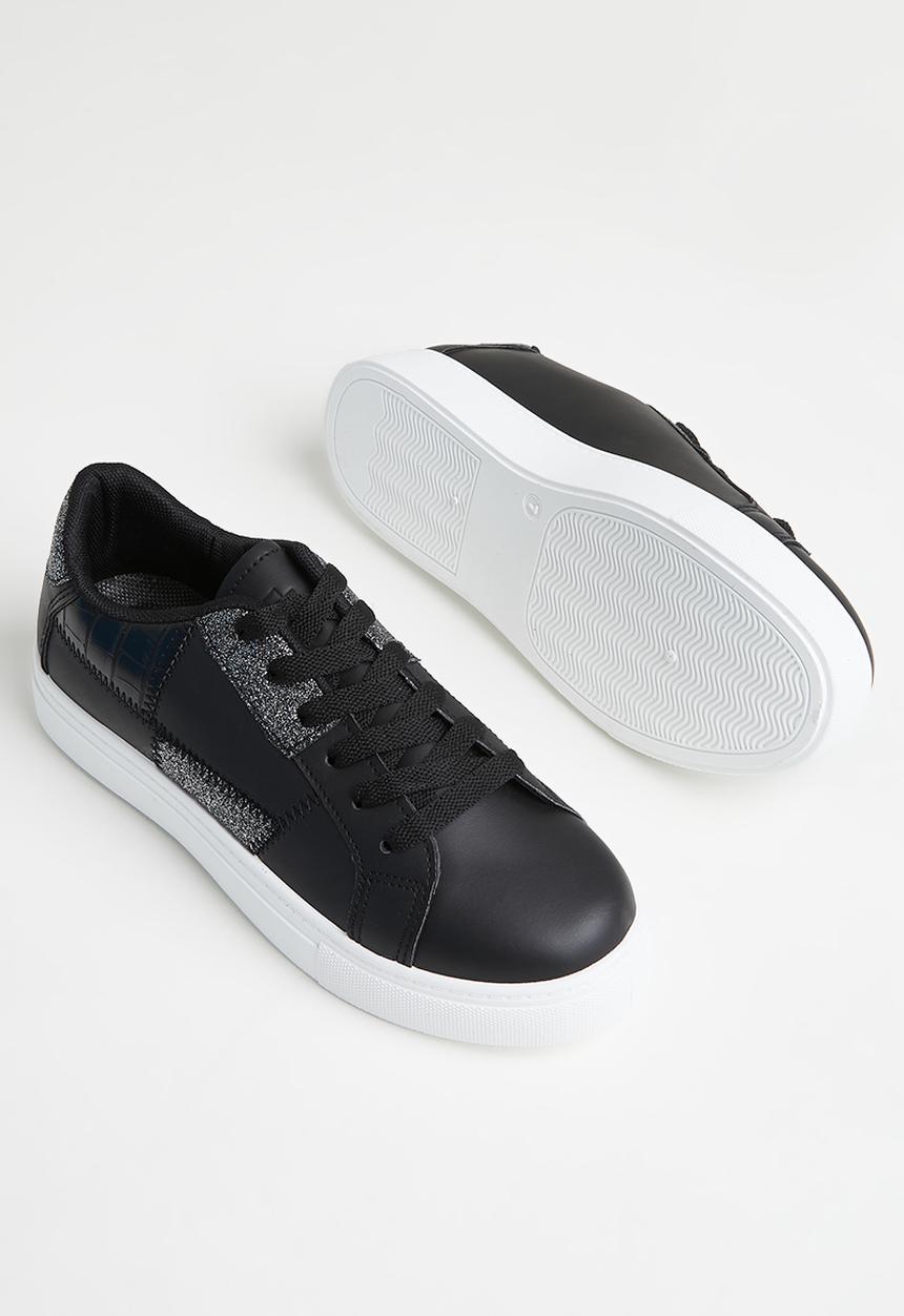 Tom Tom - Lace up sneaker - black