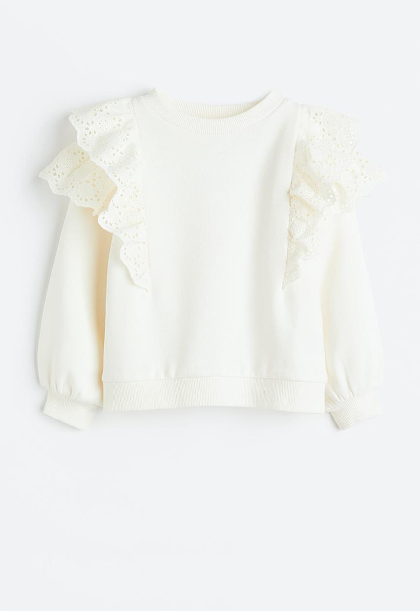 H&M - Sweatshirt - natural white