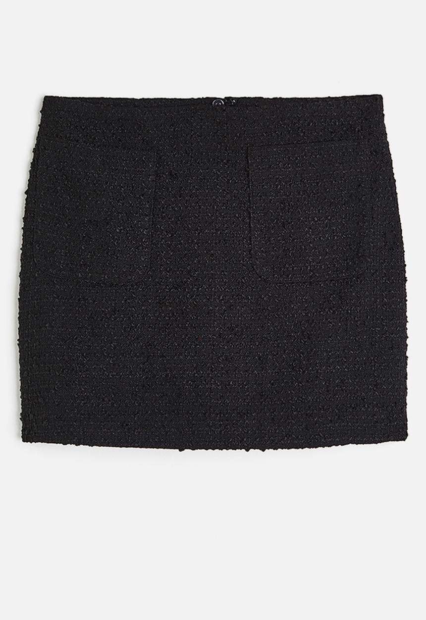 H&M - Mini skirt - black