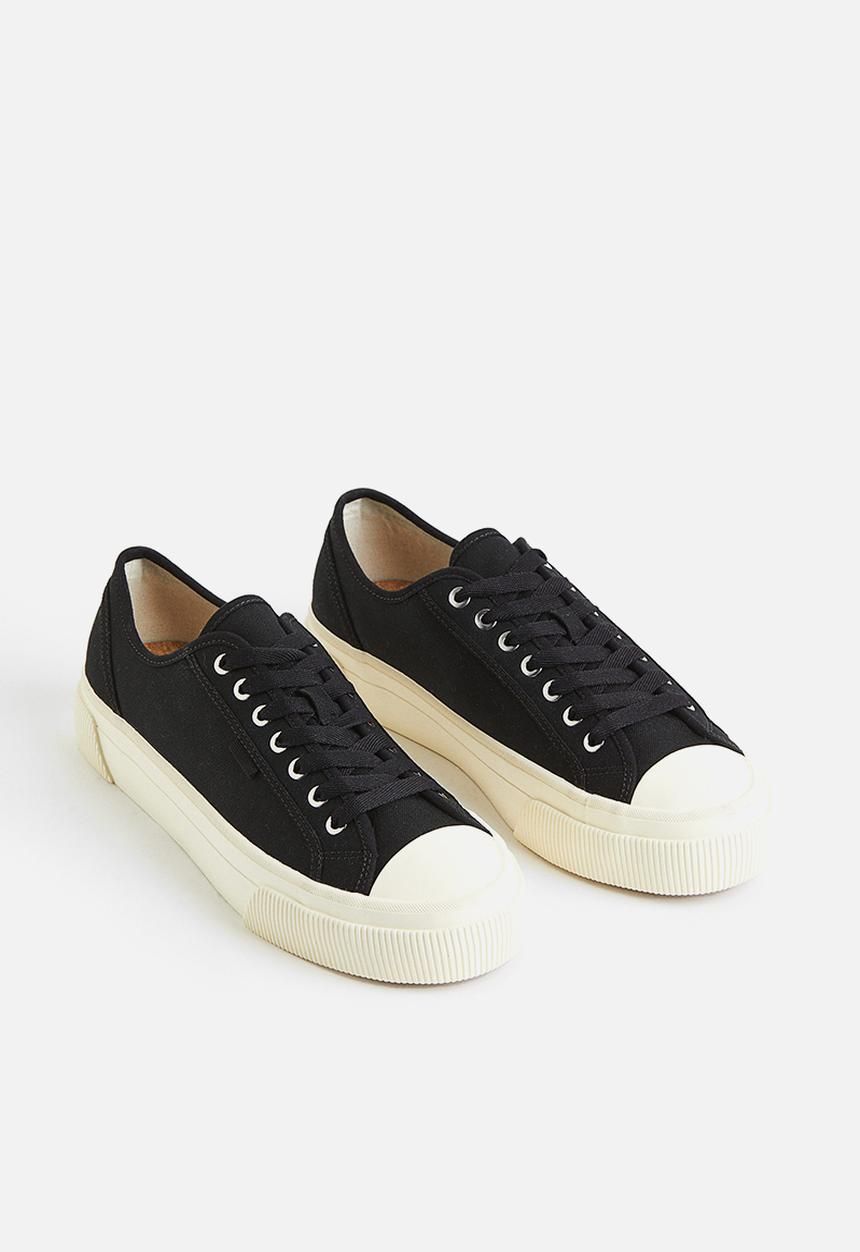 H&M - Canvas trainers - black