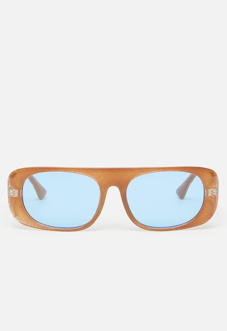 Superbalist - Frankie aviator sunglasses - orange & blue