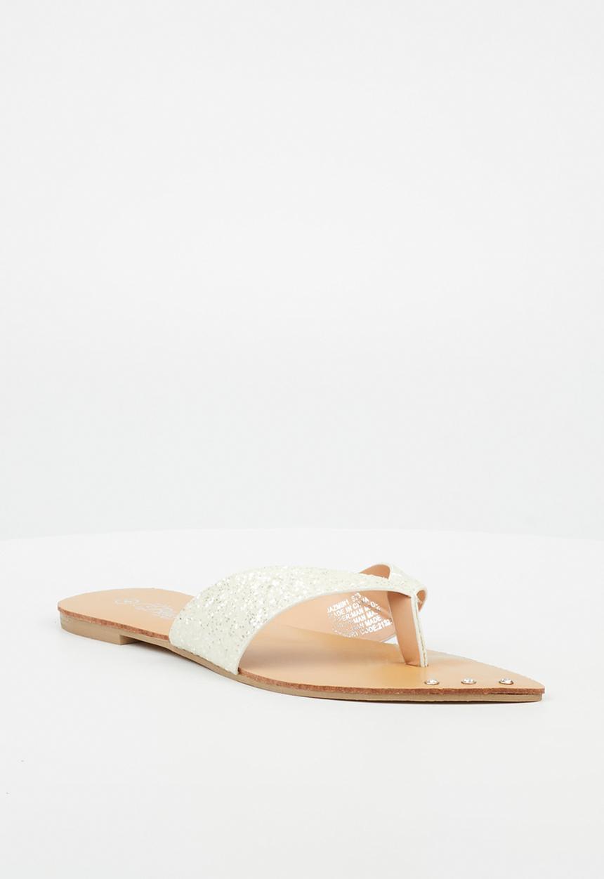 Miss Black - Jazmin 1 sandal - white
