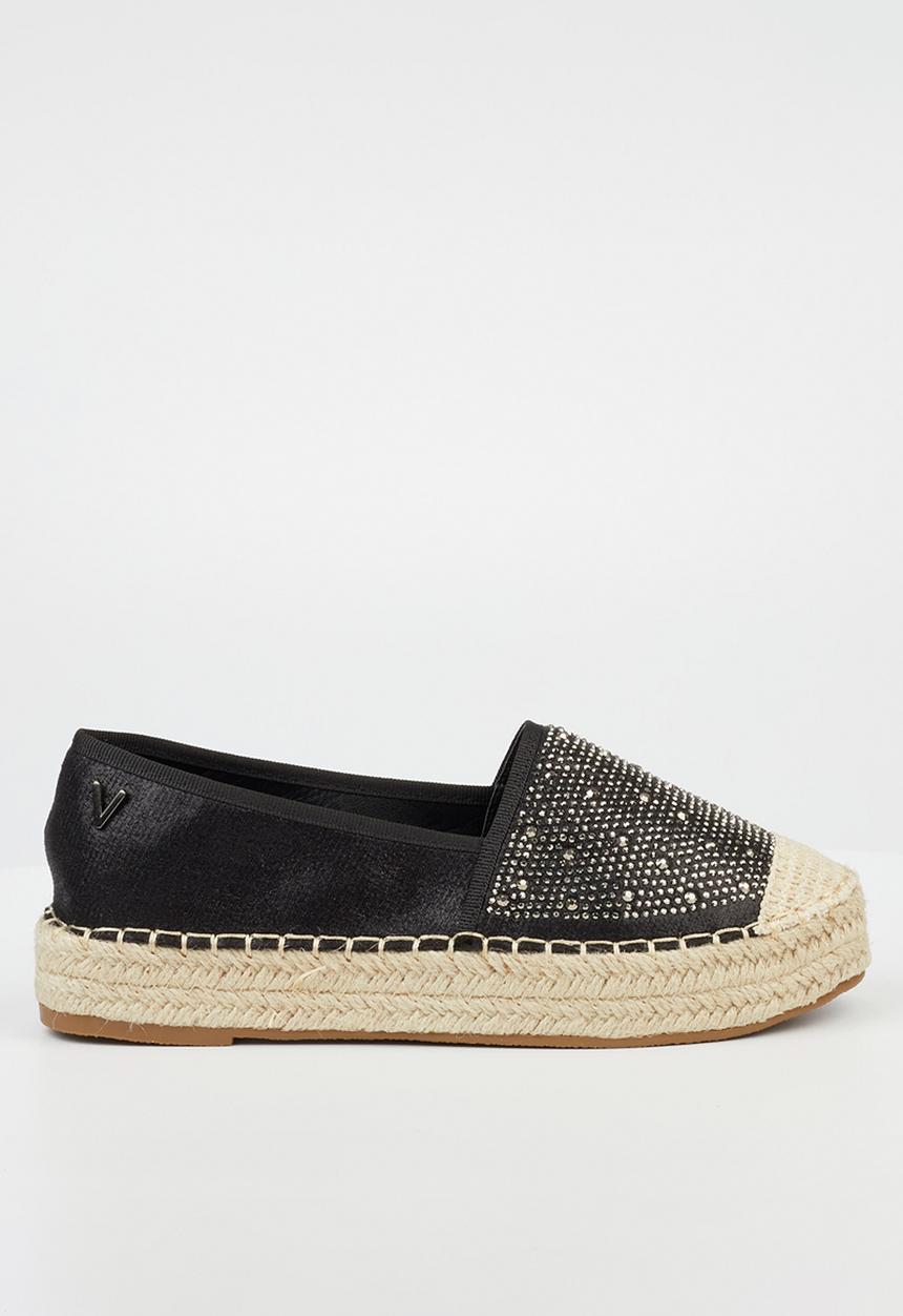 Viabeach - Ivory 2 espadrille - black