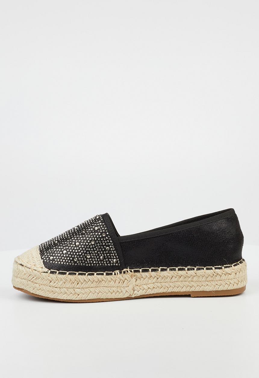 Viabeach - Ivory 2 espadrille - black