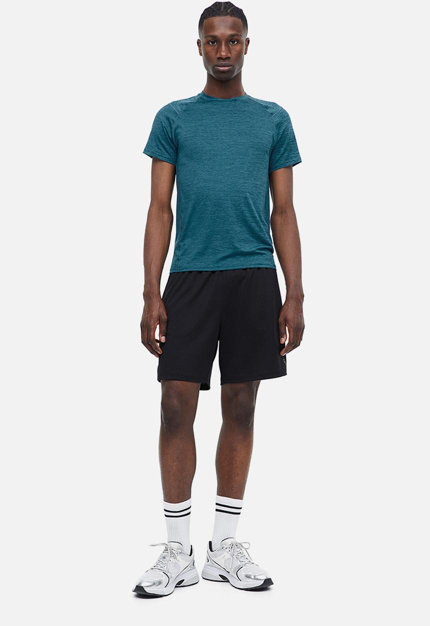 H&M - Drymove™ sports top - dark turquoise marl