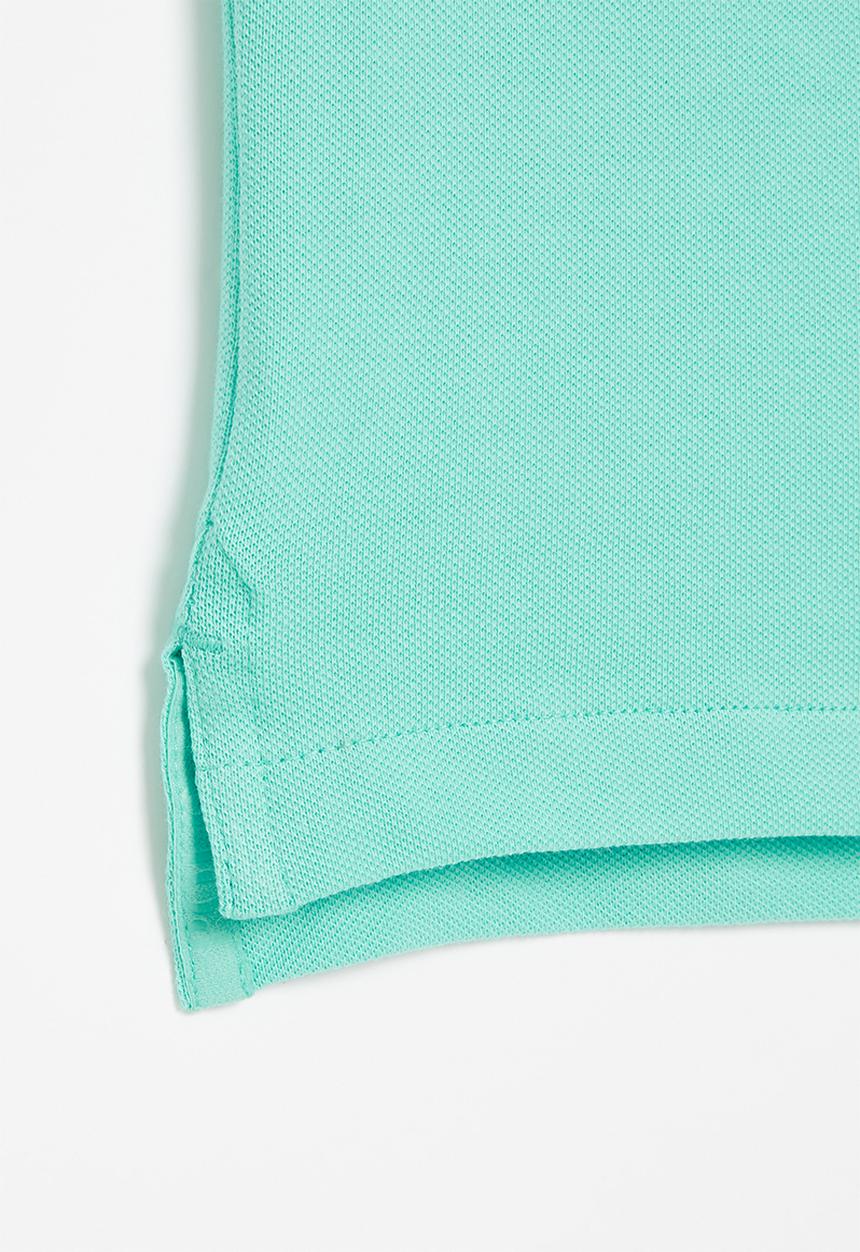 POLO - Boys austin short sleeve golfer - turquoise