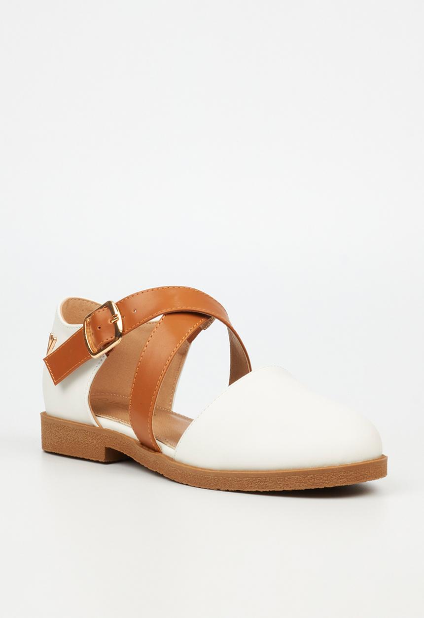 Viabeach - Vespa 12 slip-on - white combo