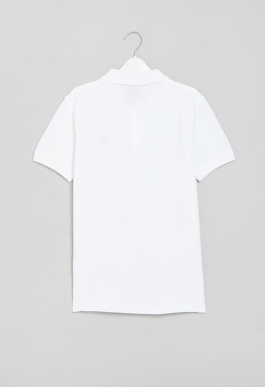 POLO - Boys austin short sleeve golfer - white