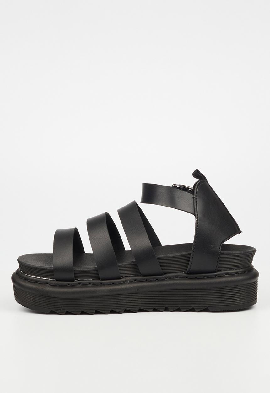 Rock & Co - Rouge 4 flatform - black