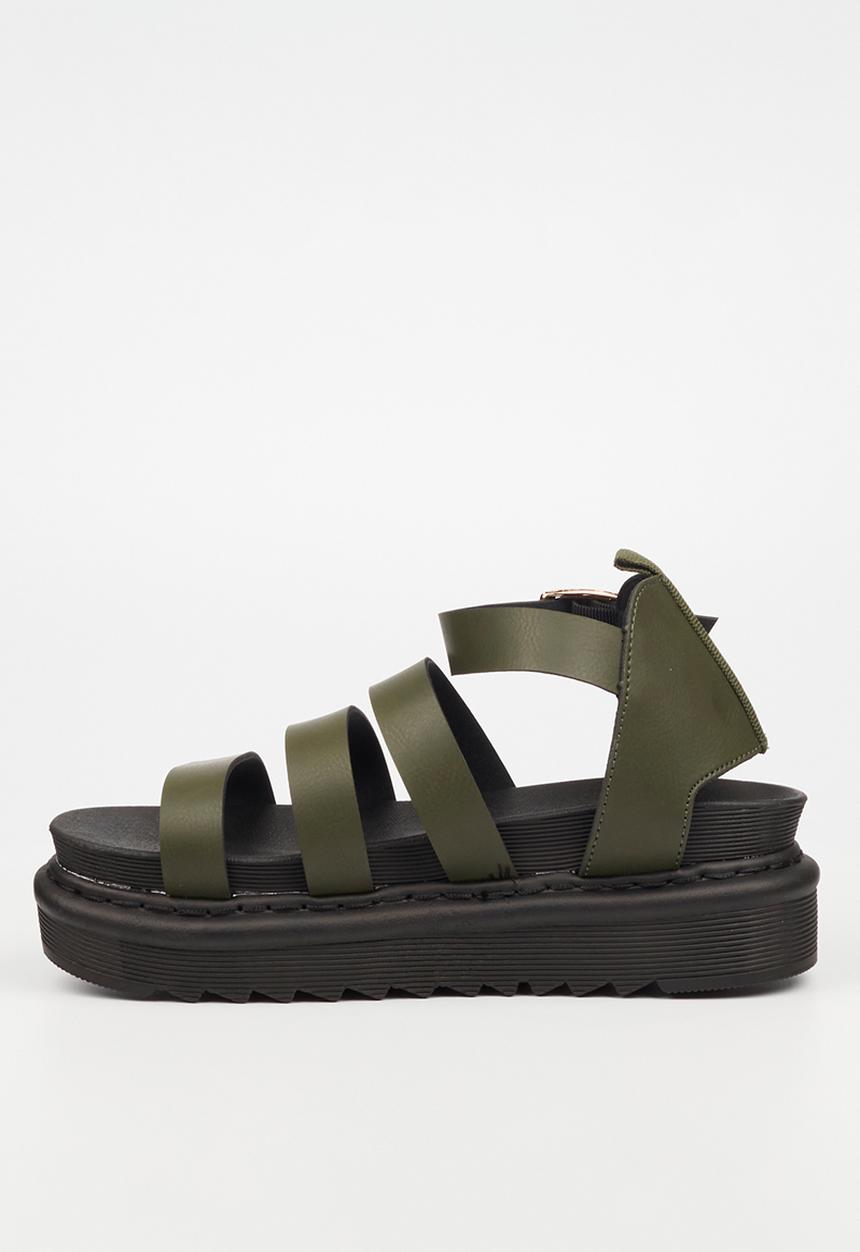 Rock & Co - Rouge 4 flatform - olive