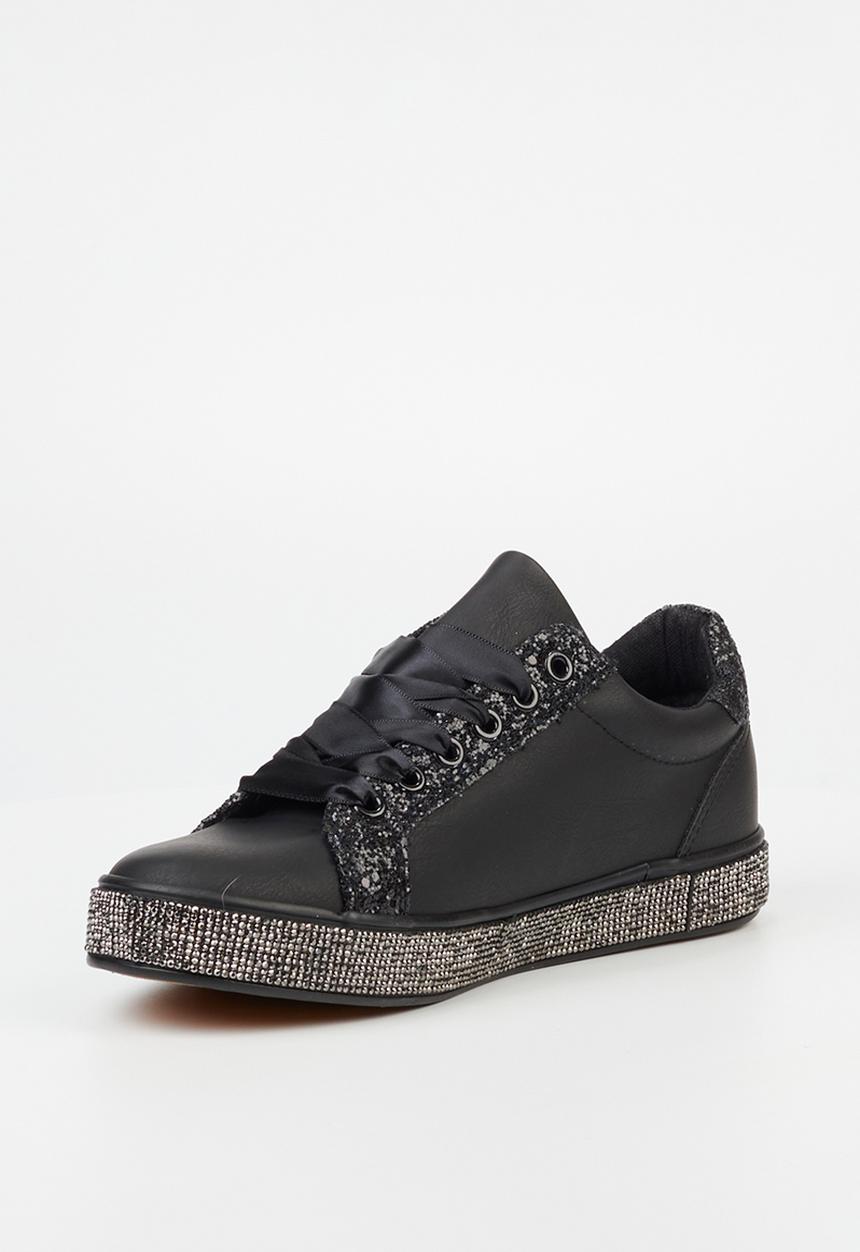 Miss Black - Sparkle 4 sneaker - black