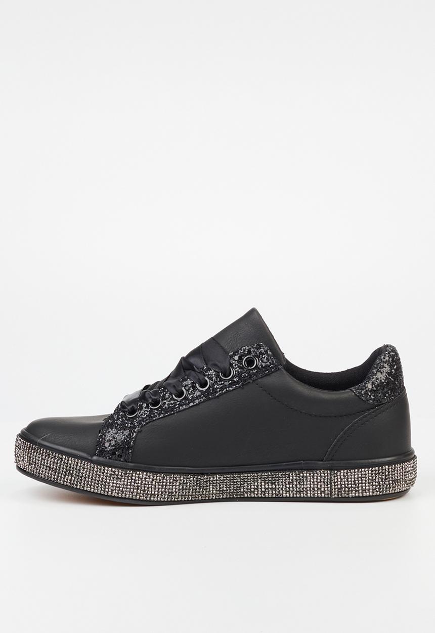 Miss Black - Sparkle 4 sneaker - black