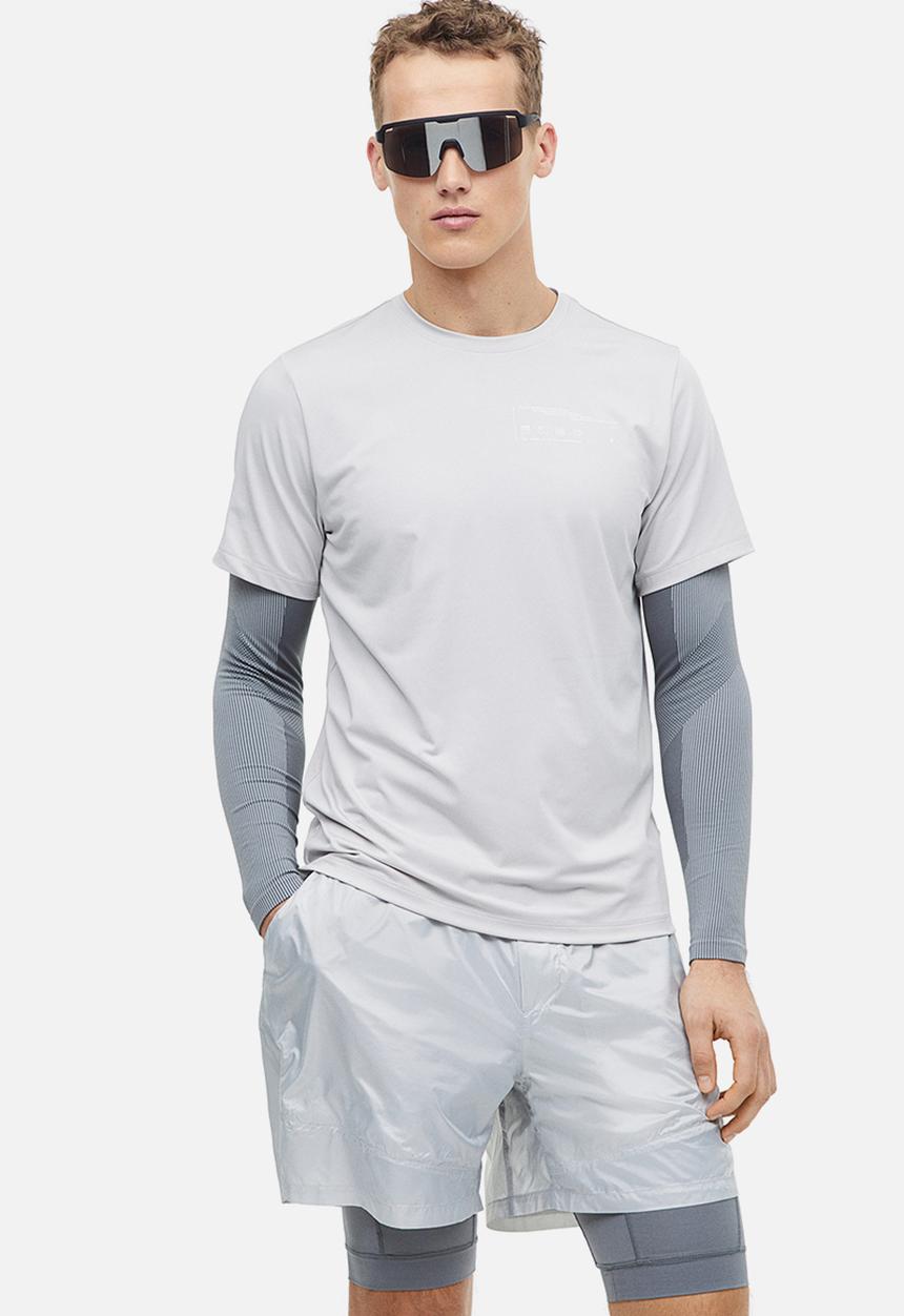 H&M - Drymove™ sports top - light grey