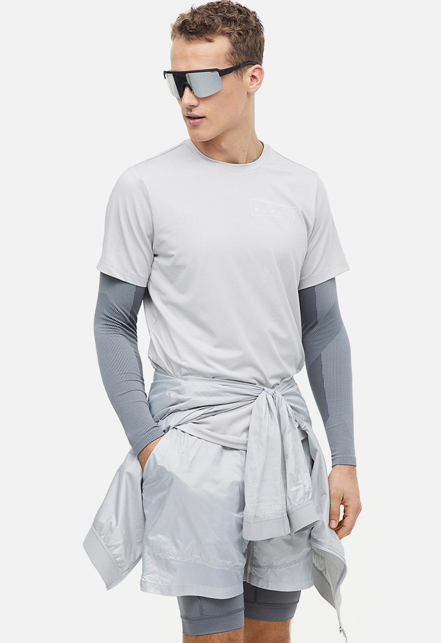 H&M - Drymove™ sports top - light grey