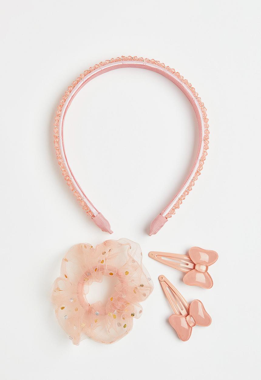 H&M - Hair set - powder pink 