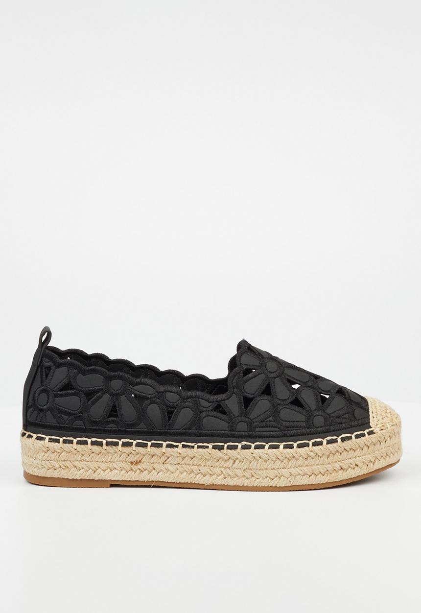 Viabeach - Ivory 4 espadrille - black