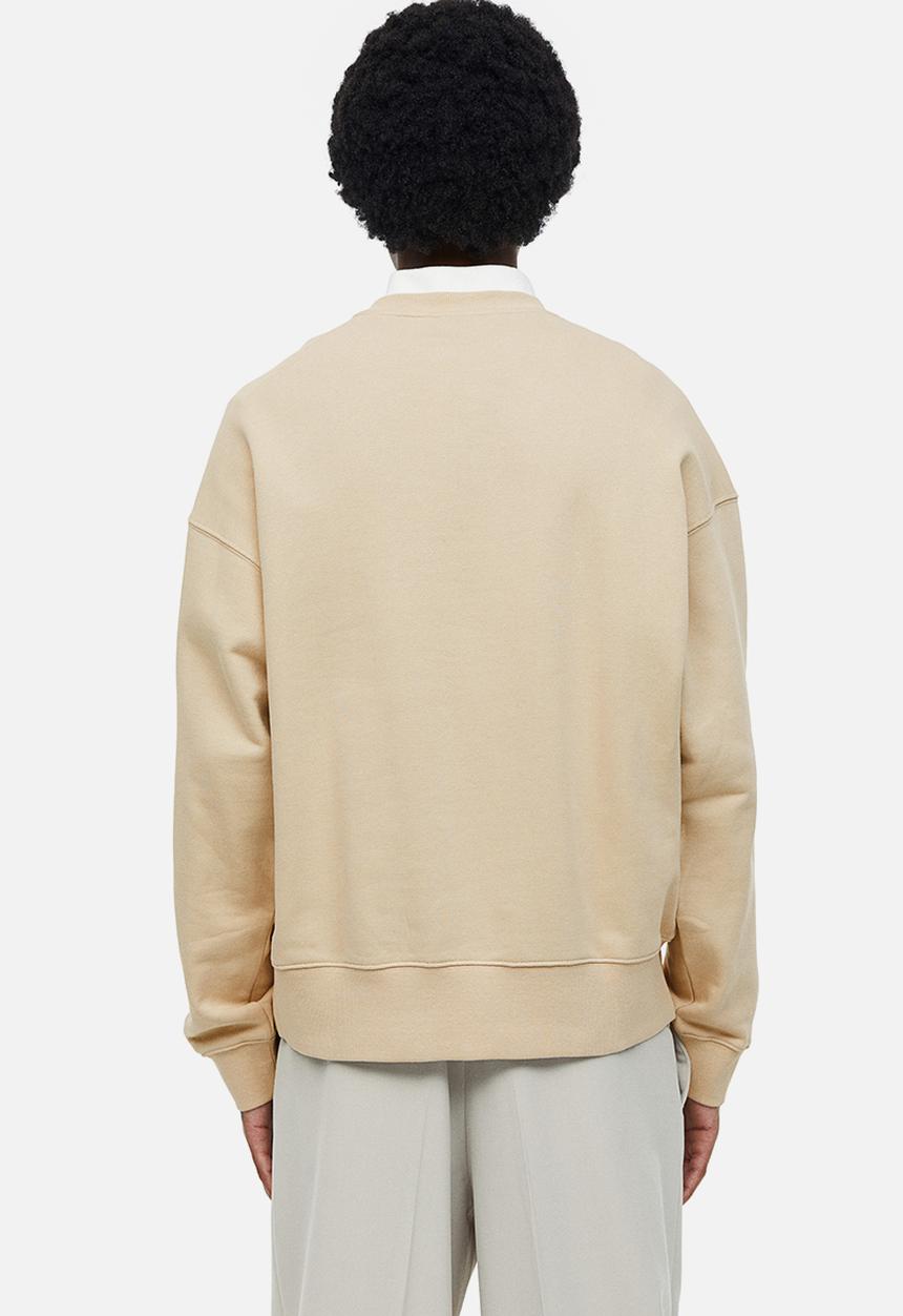H&M - Relaxed fit printed sweatshirt - beige