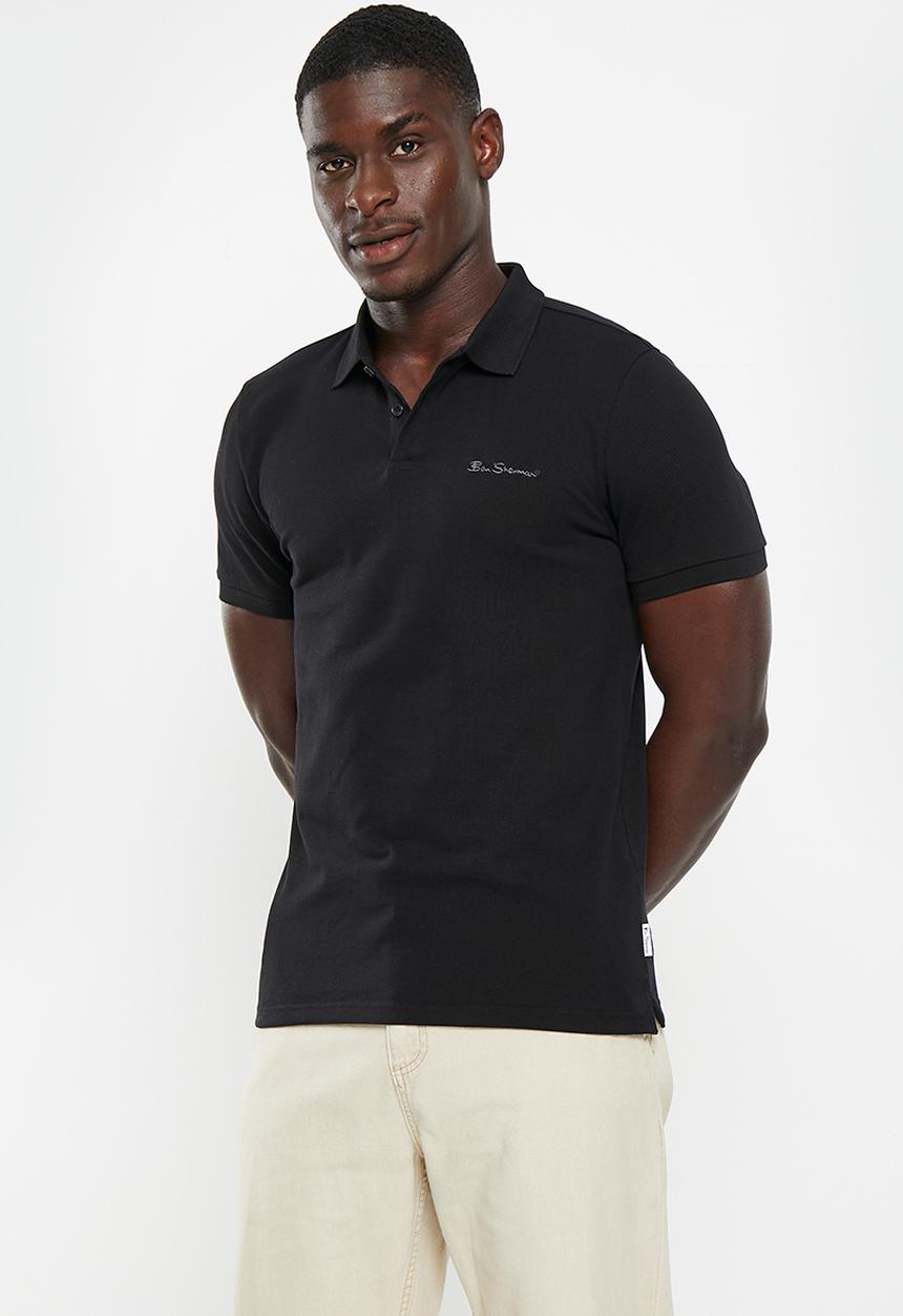 Ben Sherman - Ben polo short sleeve - black