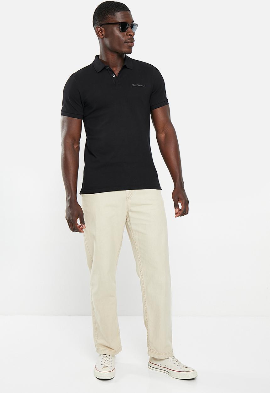 Ben Sherman - Ben polo short sleeve - black