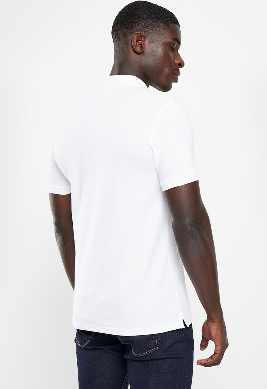 Ben Sherman - Ben polo short sleeve - white
