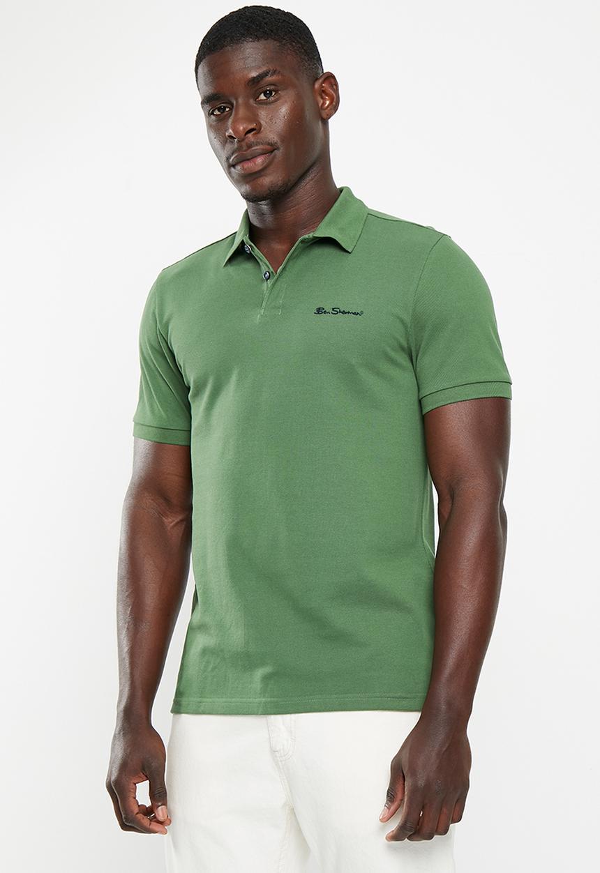 Ben Sherman - Ben polo short sleeve - rich fern