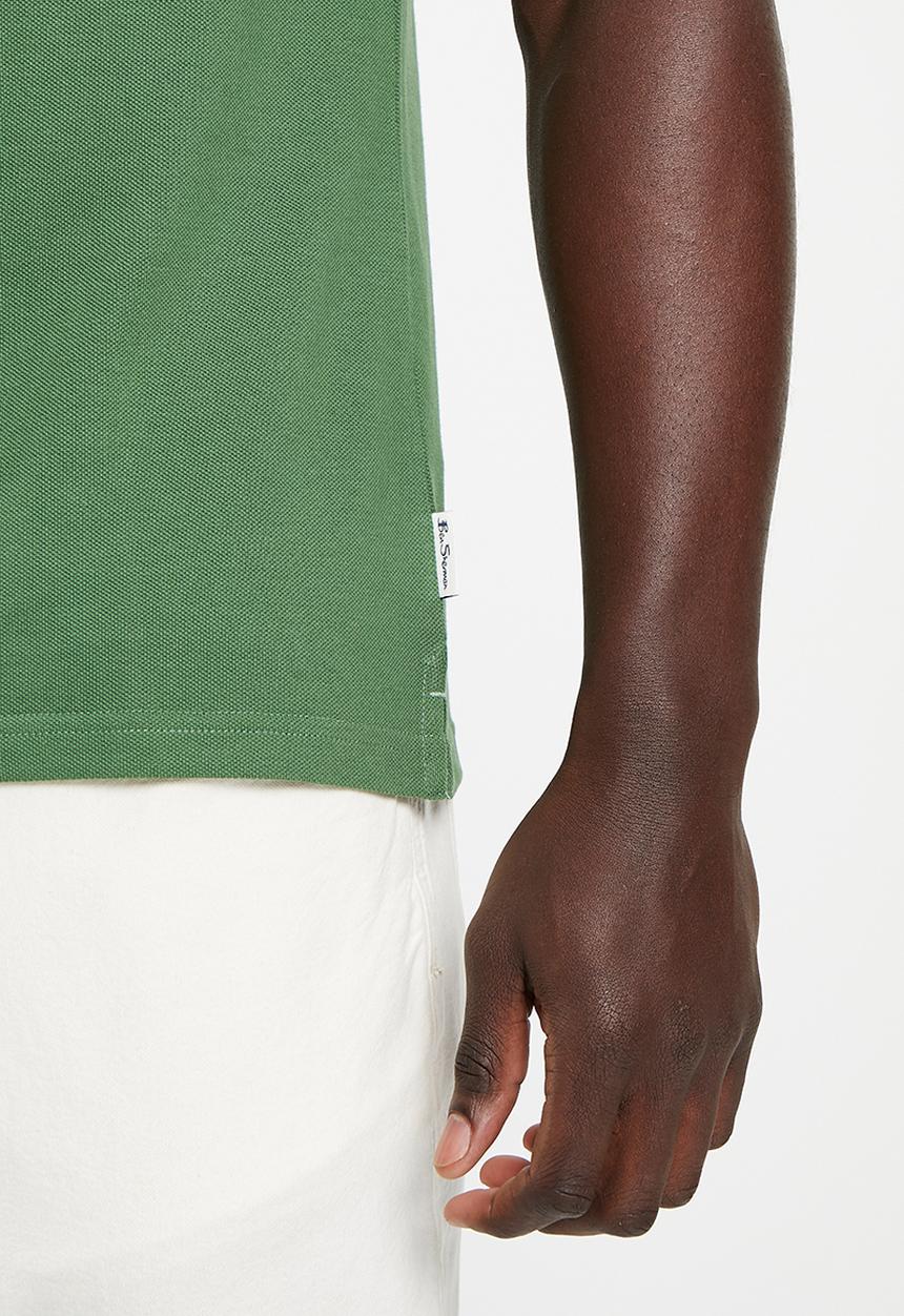Ben Sherman - Ben polo short sleeve - rich fern