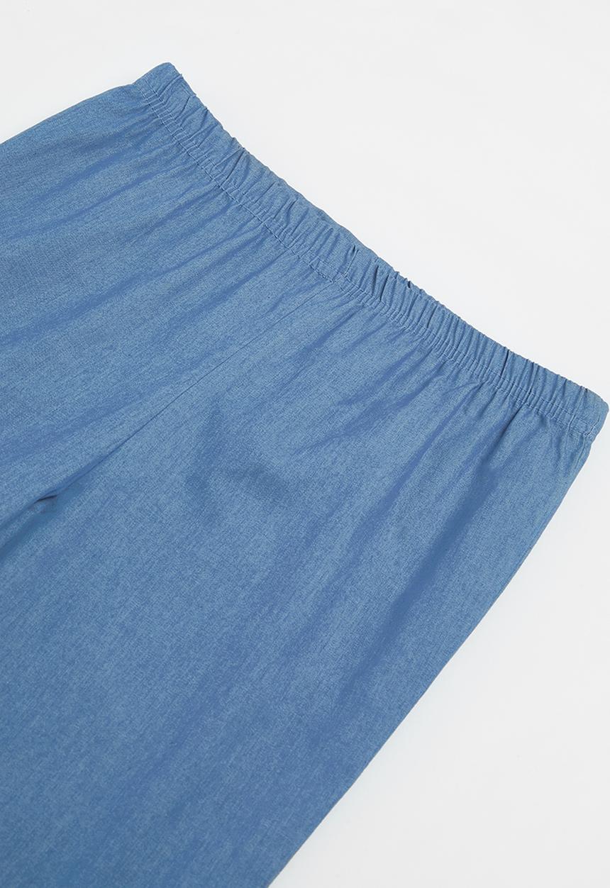 Pop Candy - Top and legging set - blue & grey