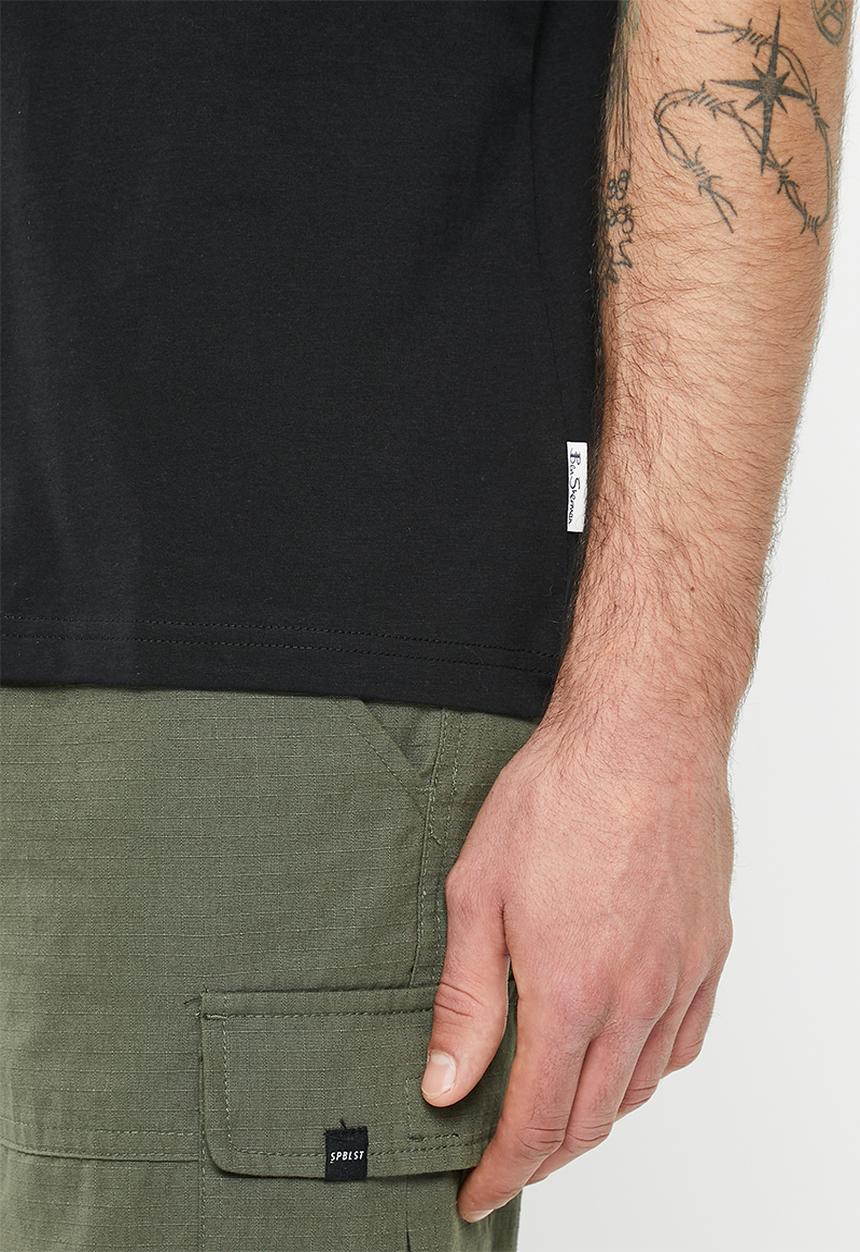 Ben Sherman - Bs mat tee-shirt - black