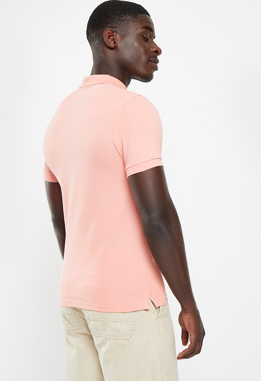 Ben Sherman - Ben polo short sleeve - lt pink