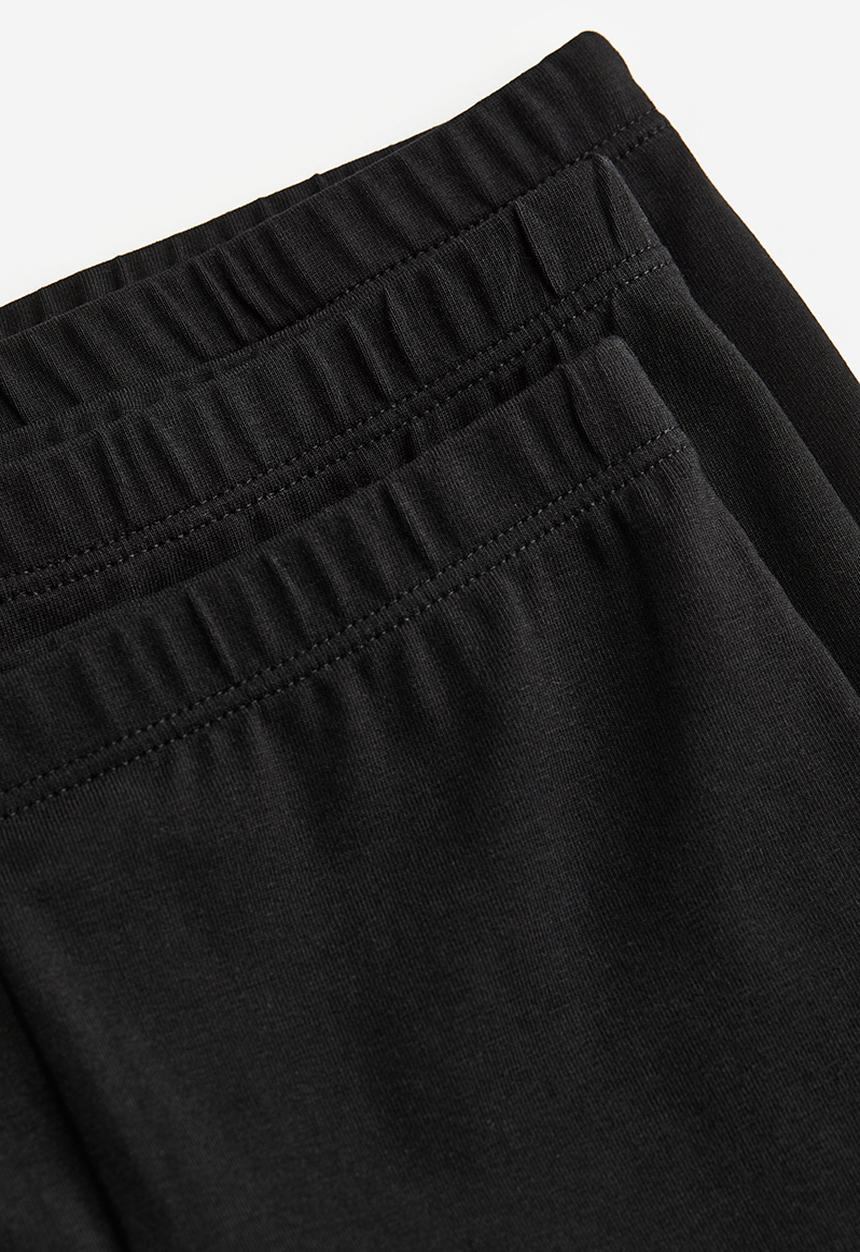 H&M - 3-pack cycling shorts - black