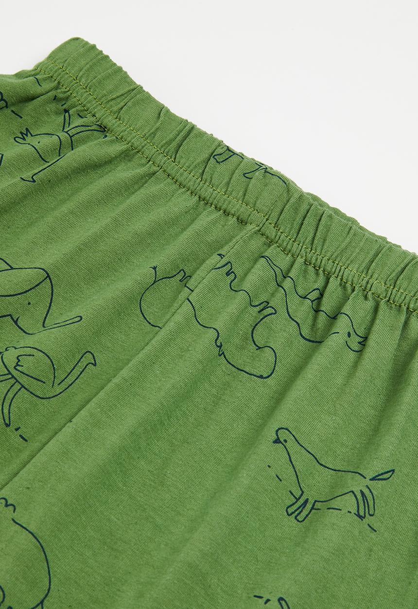 Pop Candy - Boys pj set - green and grey