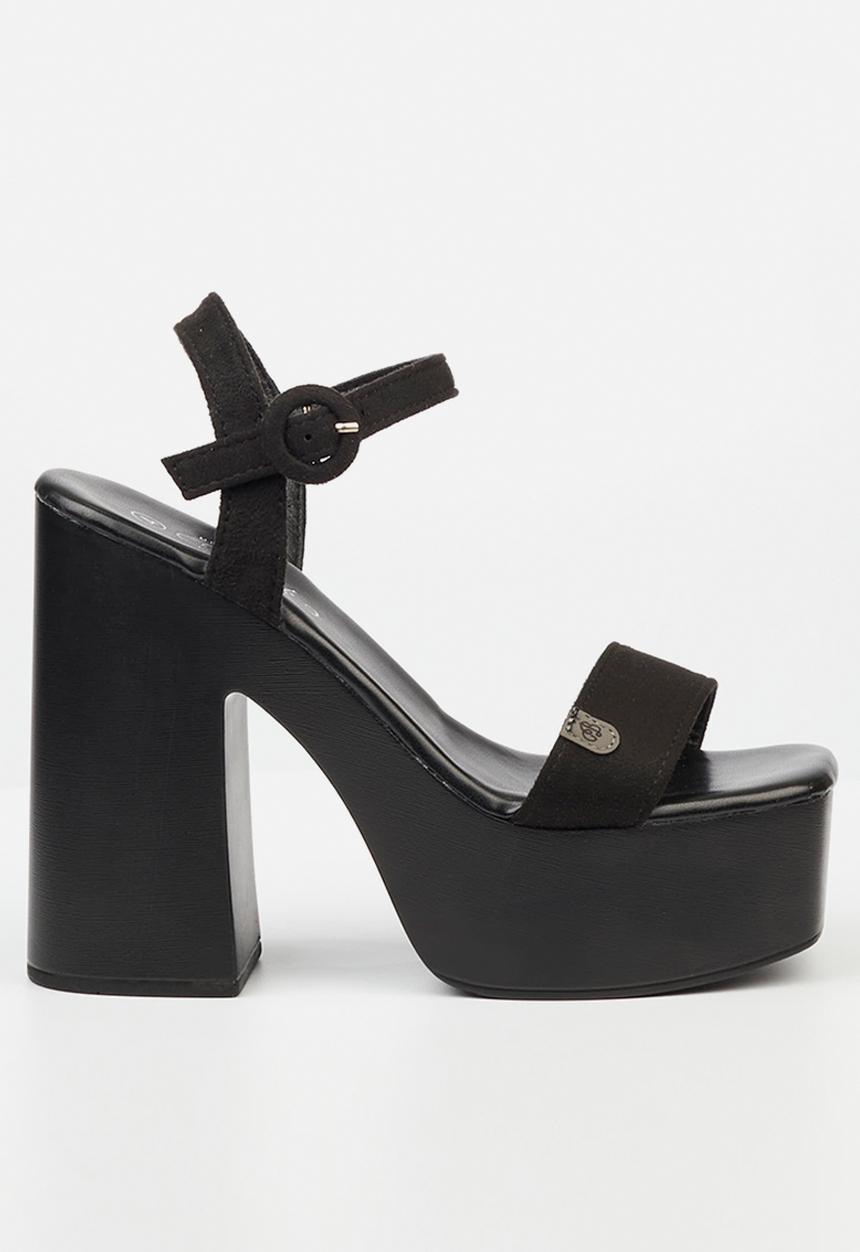 Miss Black - Keira 1 platform heel - black