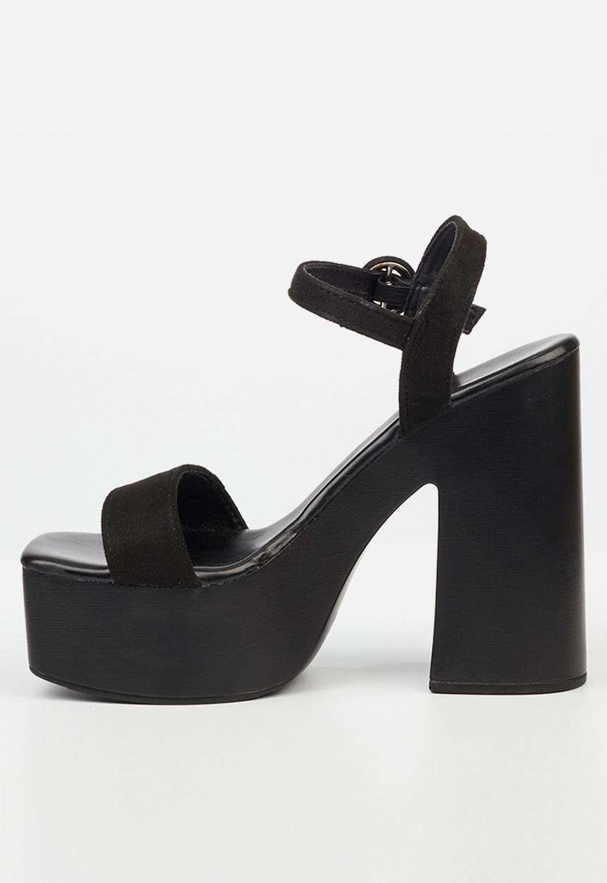 Miss Black - Keira 1 platform heel - black