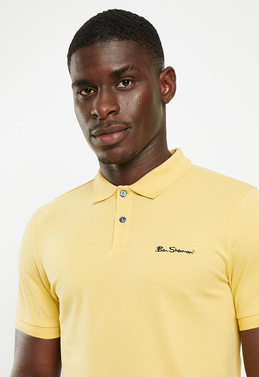 Ben Sherman - Ben polo short sleeve - lemon