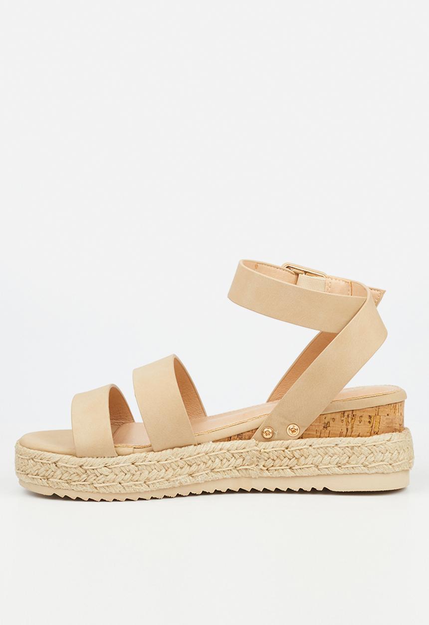 Miss Black - Steffi 2 wedge heel - neutral