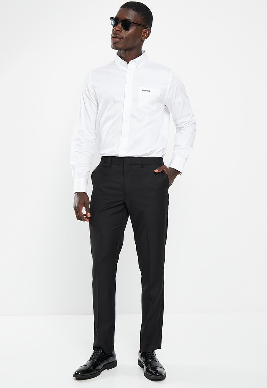Pringle of Scotland - William long classic shirt - white