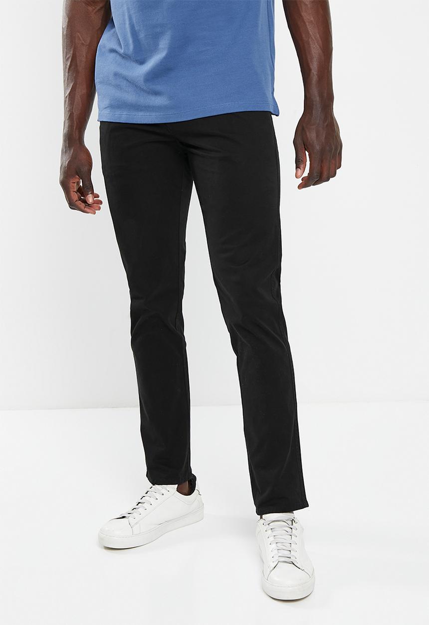 Pringle of Scotland - Jorge tailored fit chinos - black