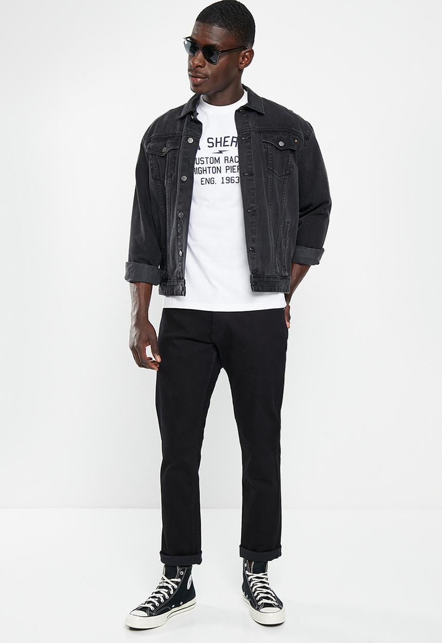 Ben Sherman - Sherman driver racing T-shirt - white