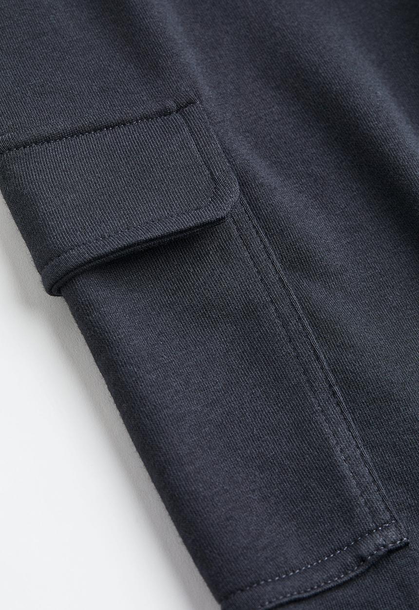 H&M - Cargo joggers - dark grey 