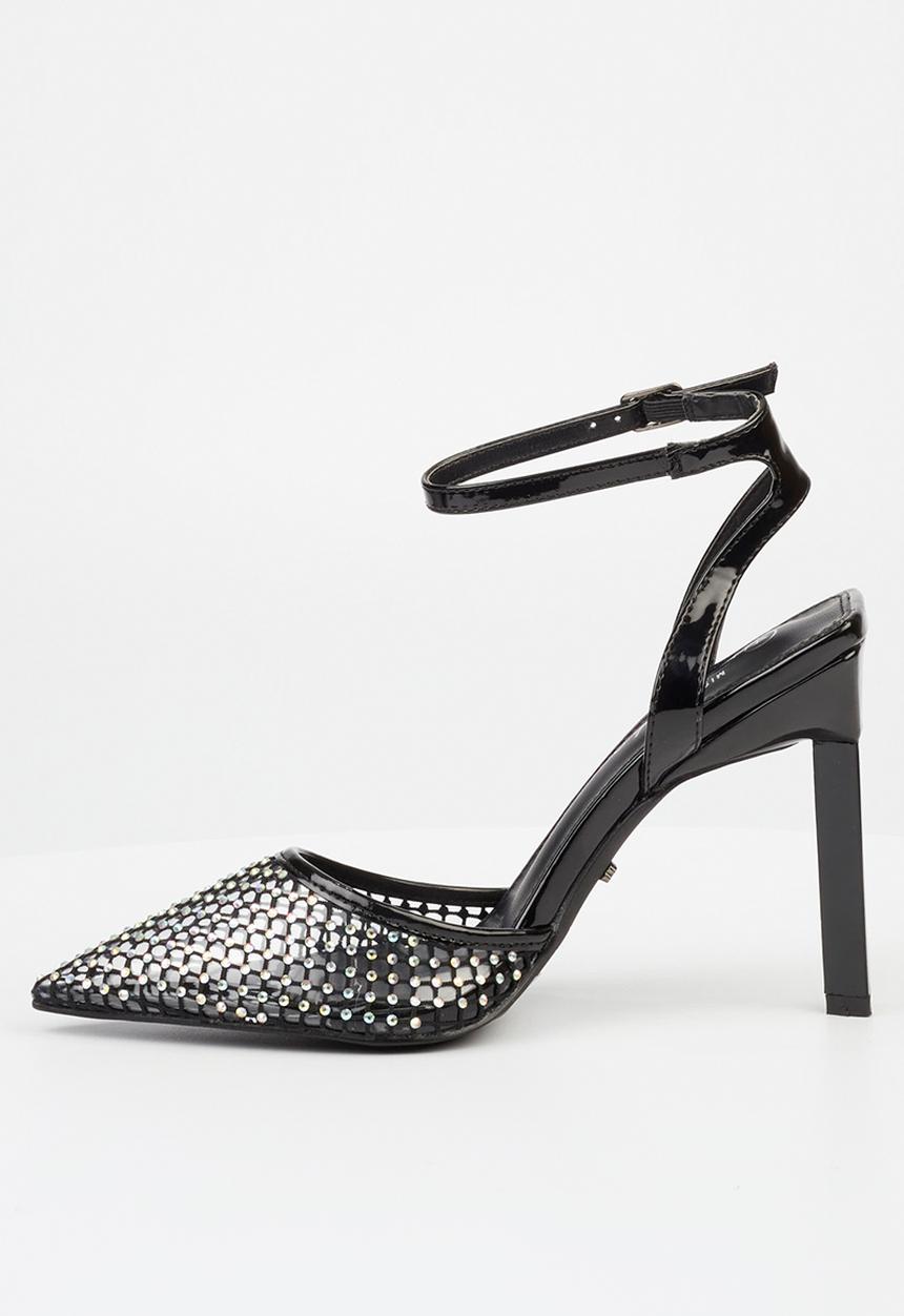 Miss Black - Bermuda 1 court heel - black