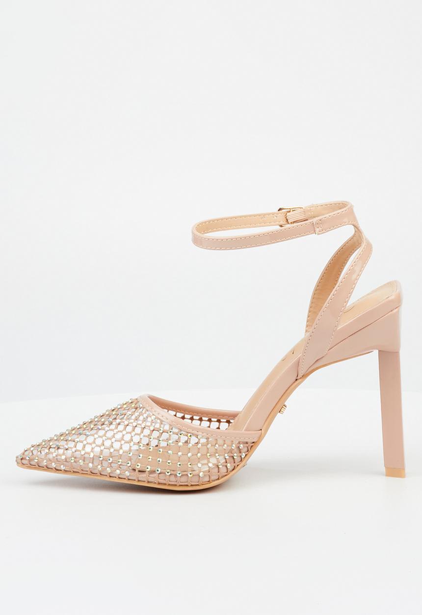 Miss Black - Bermuda 1 court heel - nude