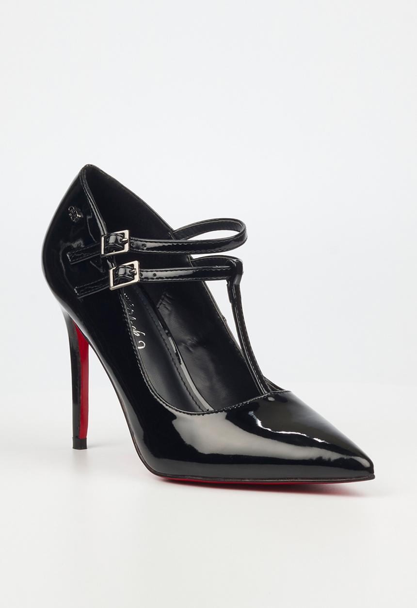 Miss Black - Lola 2 court heel - black