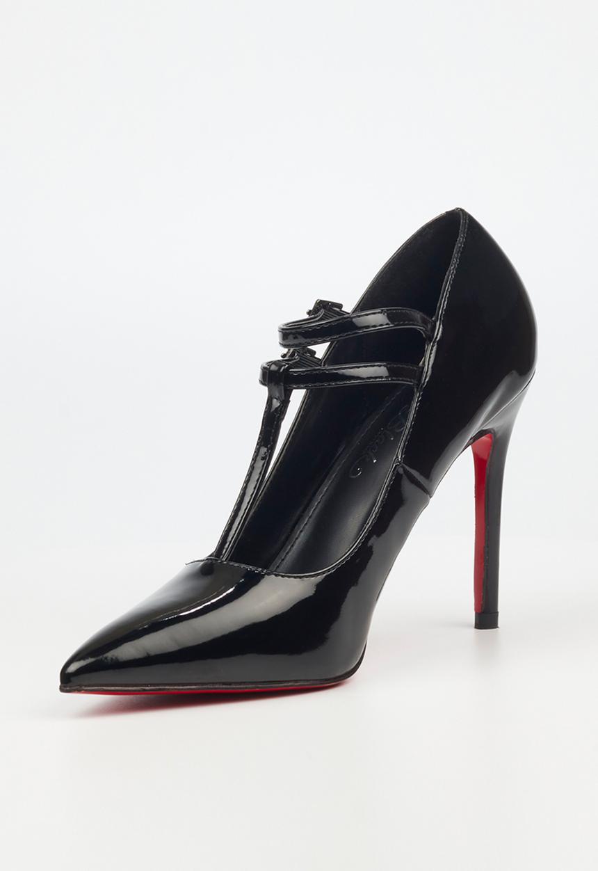 Miss Black - Lola 2 court heel - black