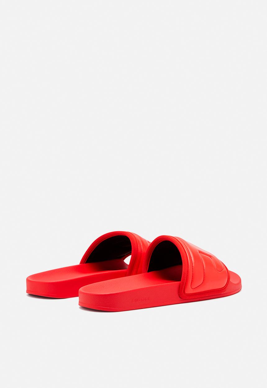 Diesel  - Mayemi sa-mayemi puf x sandals - red