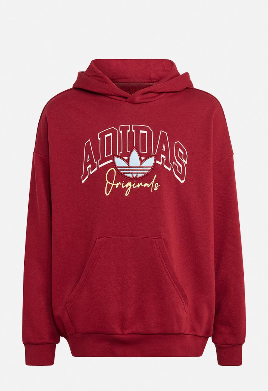 adidas Originals - Hoodie - collegiate burgundy